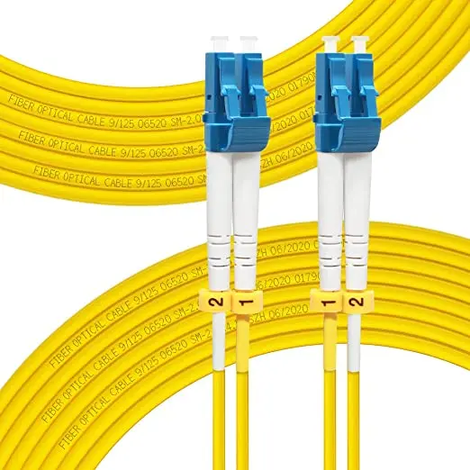 Cable Fibra Óptica LC-LC SM Dúplex UPC Monomodo