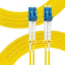 Cable Fibra Óptica LC-LC SM Dúplex UPC Monomodo