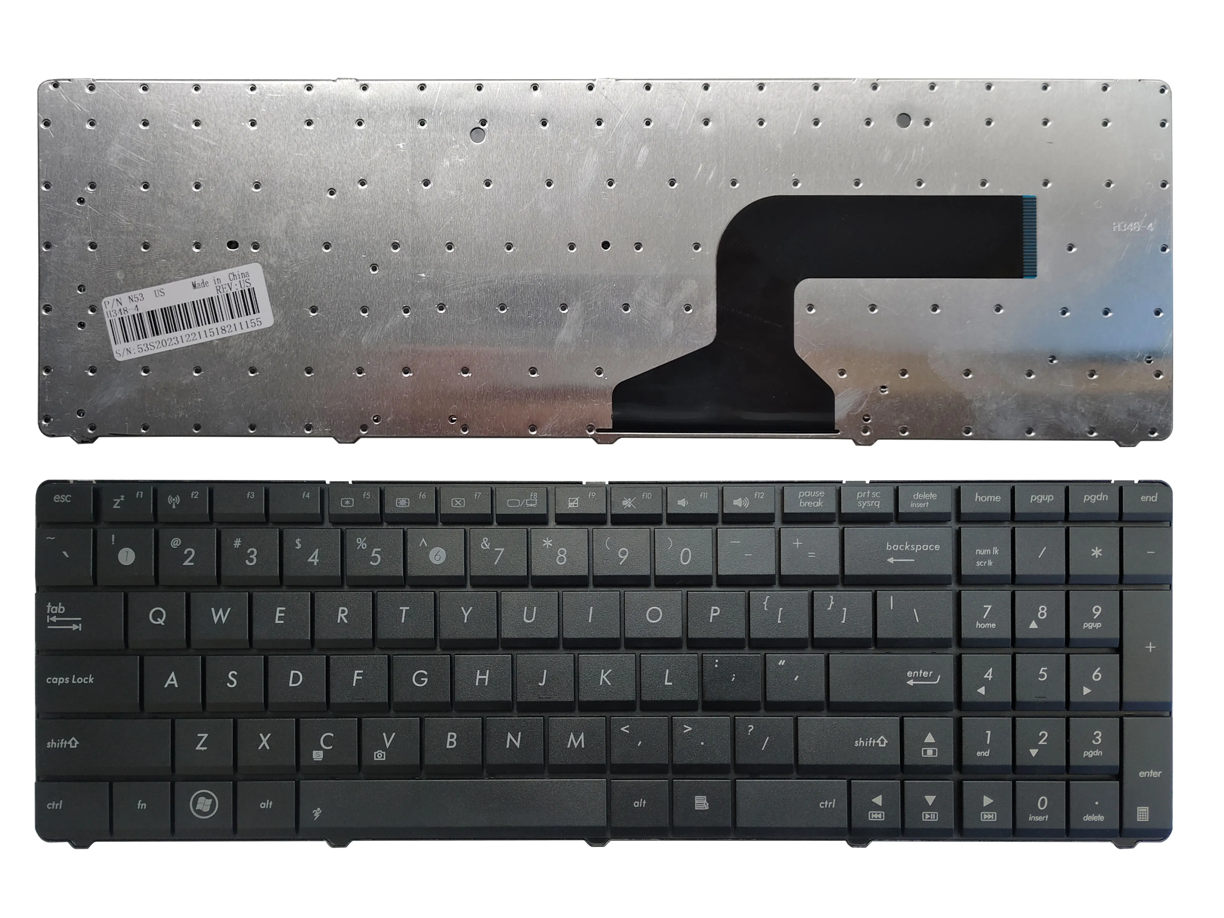Teclado Lemonyy para ASUS en color negro