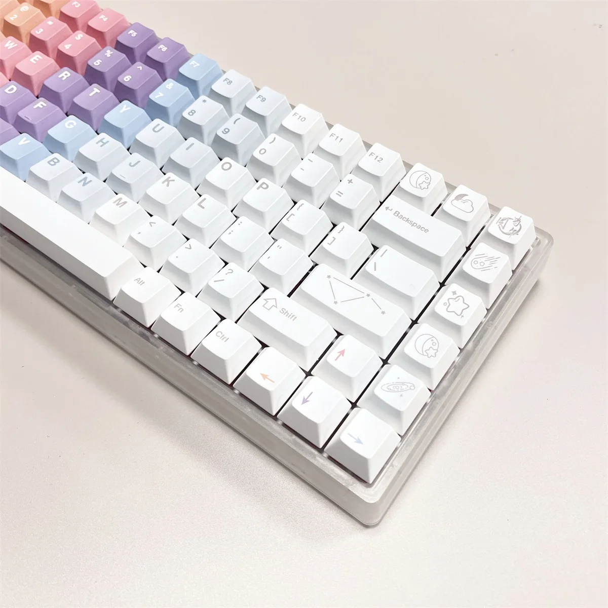 GMK Dreams keycaps PBT Cherry – 144 teclas MX - imagen 4