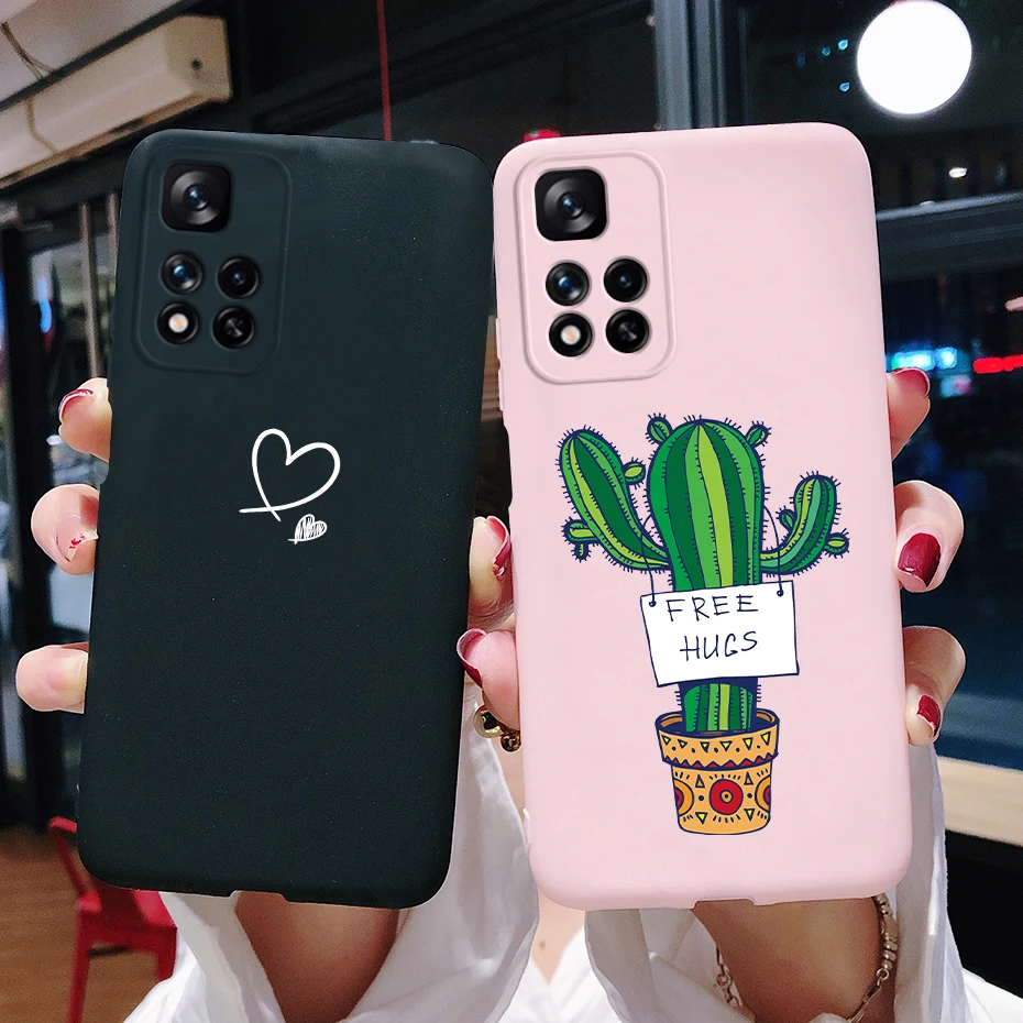 Funda de silicona para Xiaomi Redmi Note 11 Pro+ 5G con gato - imagen 5
