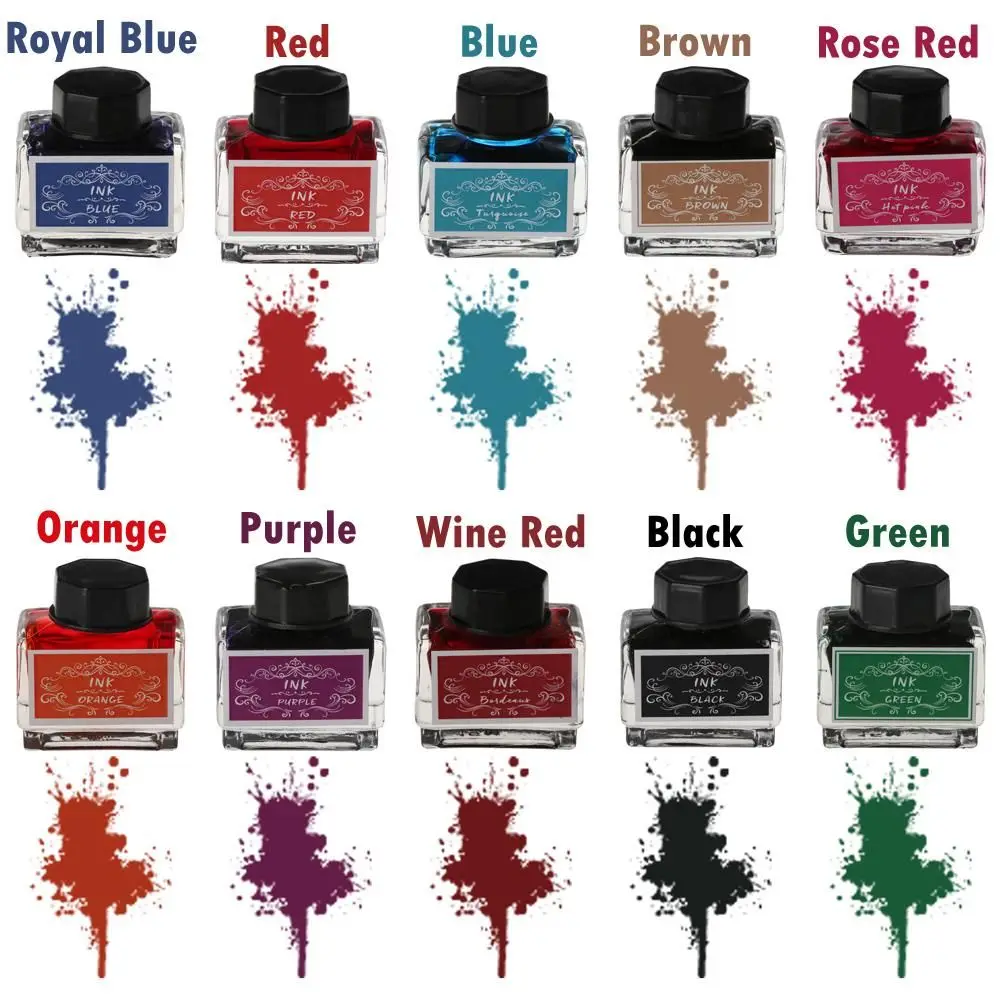 Palette de 10 colores disponibles