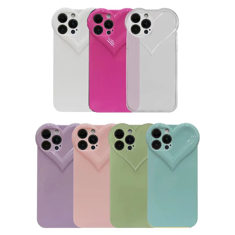 Funda corazón caramelo 3D