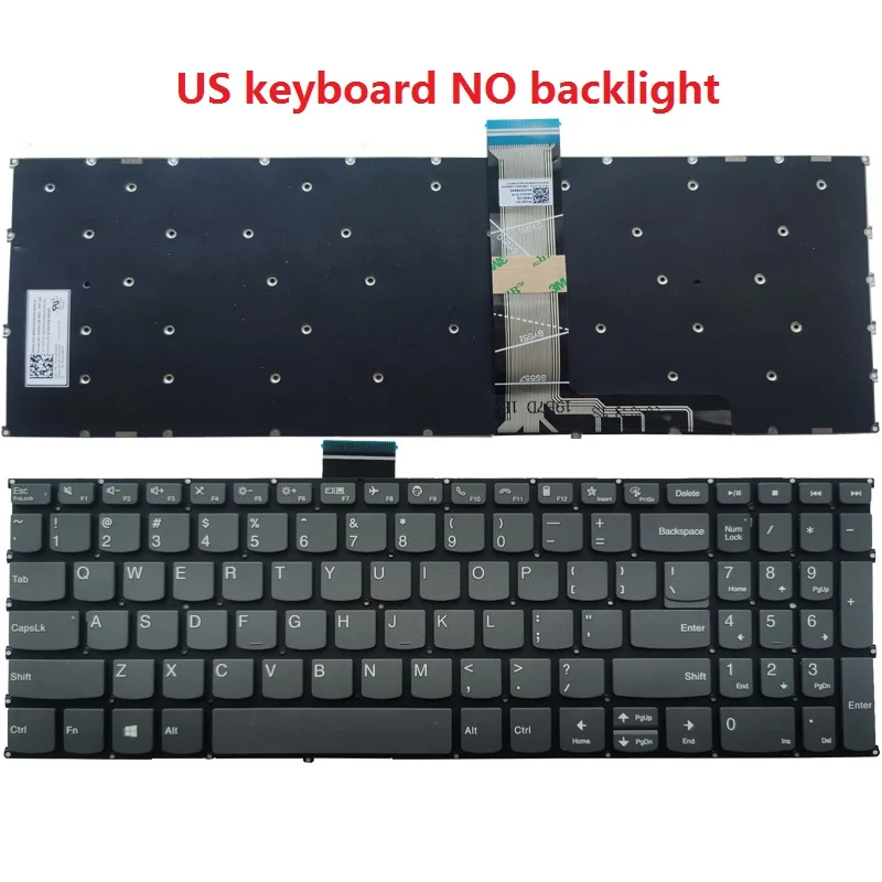 Detalle de teclas del teclado
