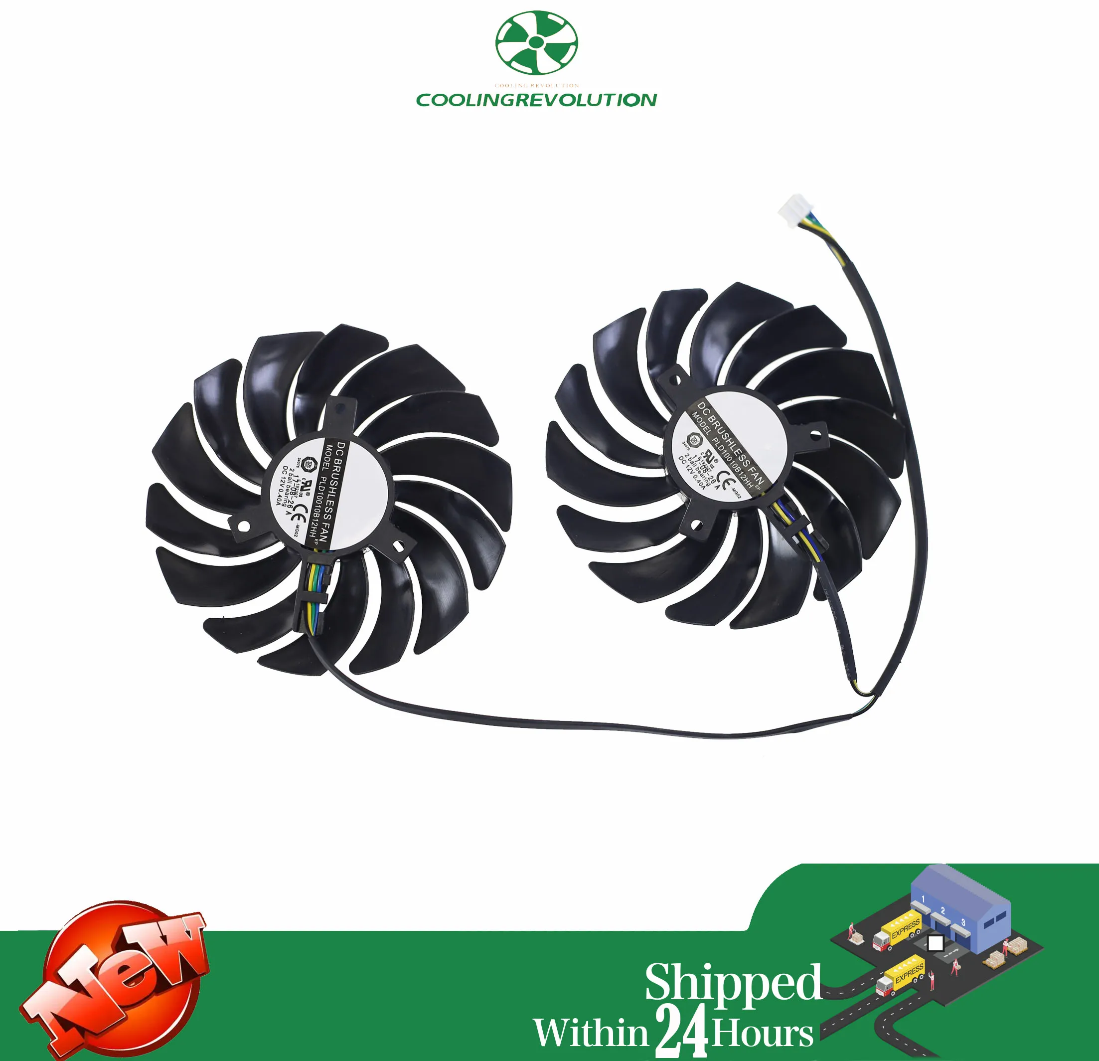 Ventilador de refrigeración para GPU MSI - detalle