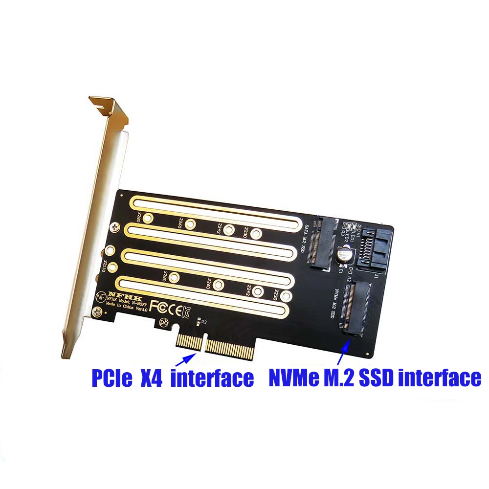 Adaptador EOENKK para SSD M.2 a PCIe y SATA