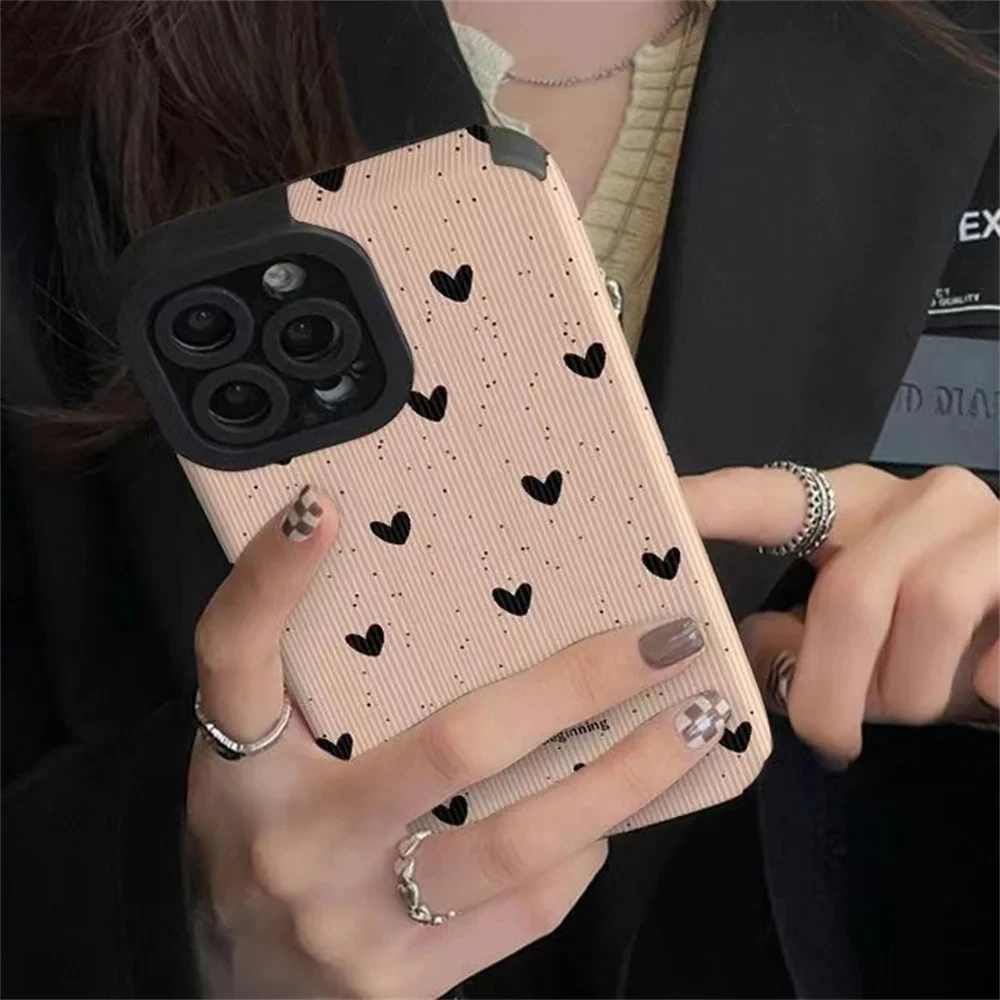 Vista del diseño y la cobertura alrededor del teléfono