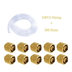 Azieru Conector de compresión flexible para tubos 10/13 y 10/16 mm