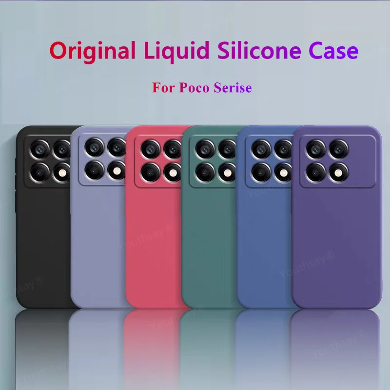 Xiaomi Poco X6 Pro Funda Silicona TPU Líquida Antigolpes