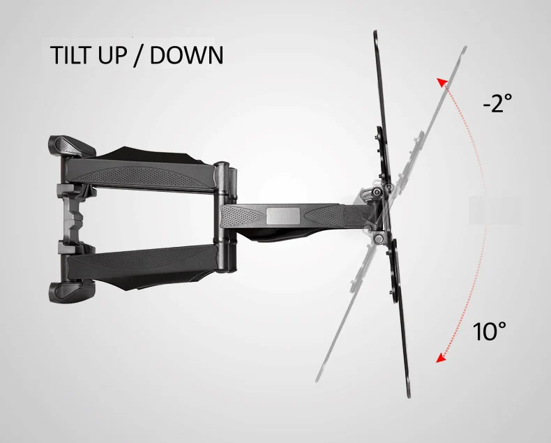 Brazo VESA Móvil para TV 37-70 Pulgadas - Soporte Pared Elevable