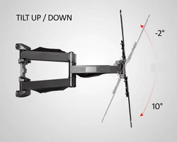 Brazo VESA Móvil para TV 37-70 Pulgadas - Soporte Pared Elevable