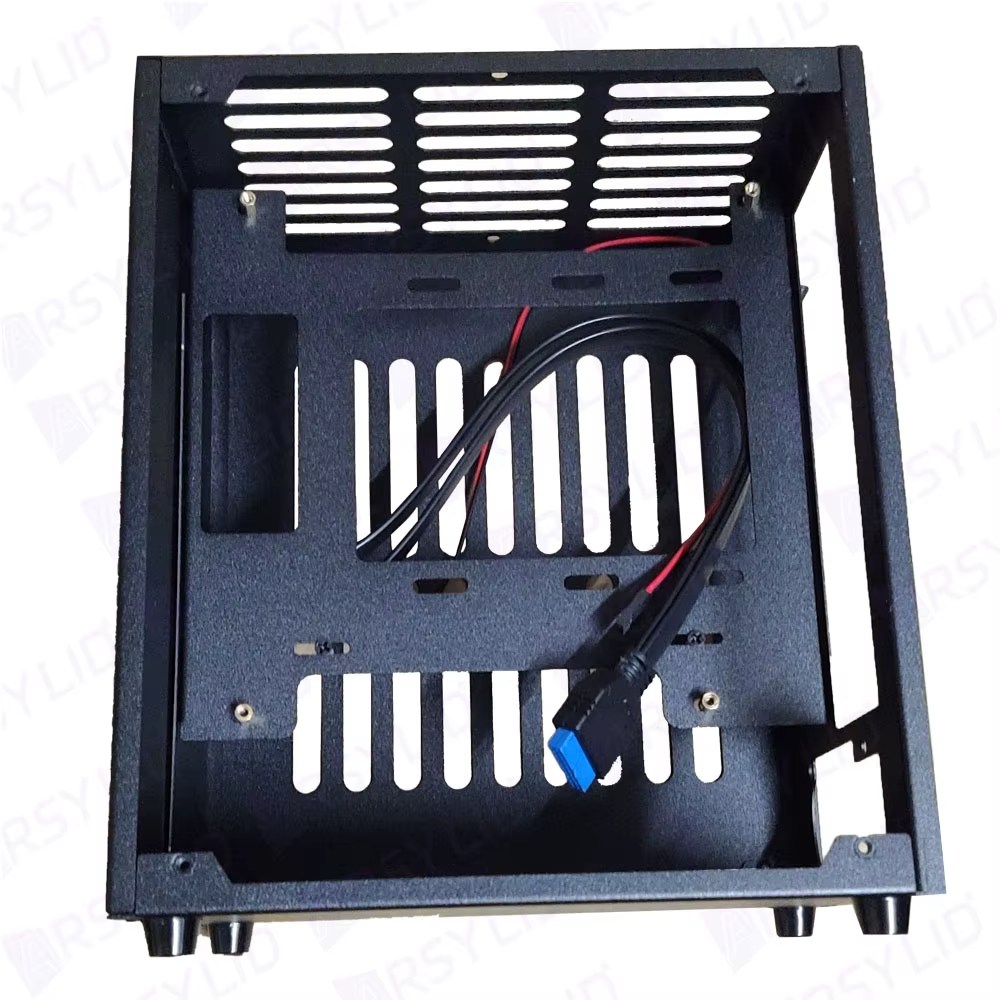 Panel frontal con puertos USB