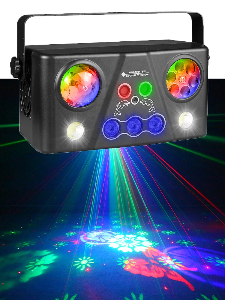 Efectos múltiples de la bola mágica LED