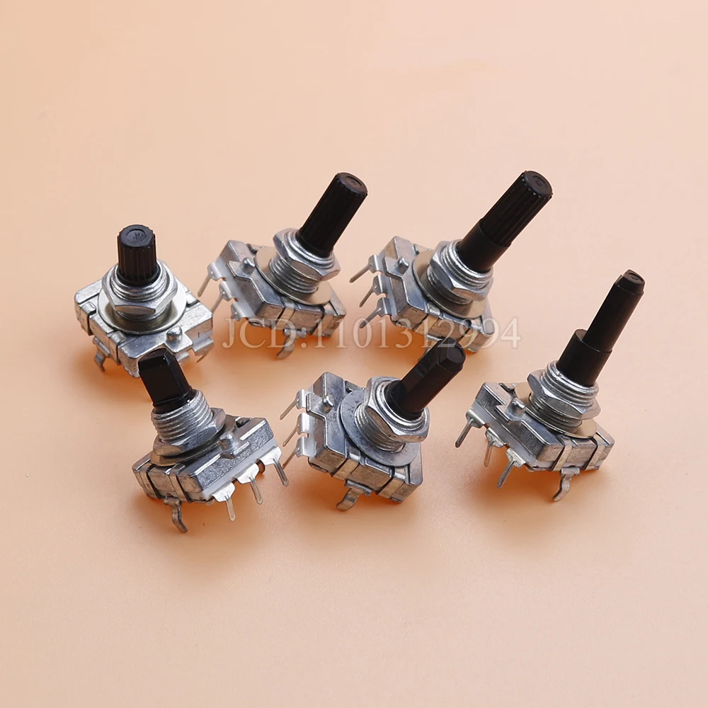 Potenciómetro Rotativo EC16 Encoder Audio 360° 3 Pines - imagen 3