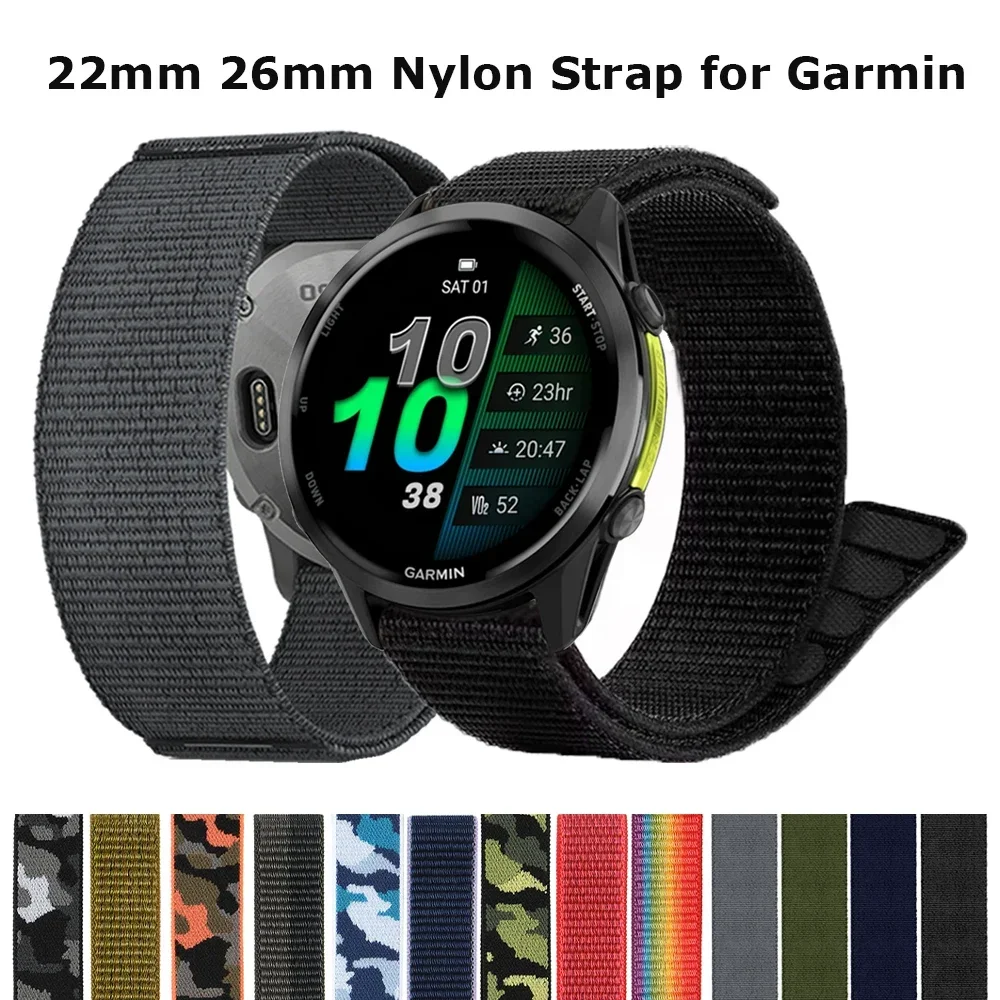 Correa trenzada de nailon para Garmin