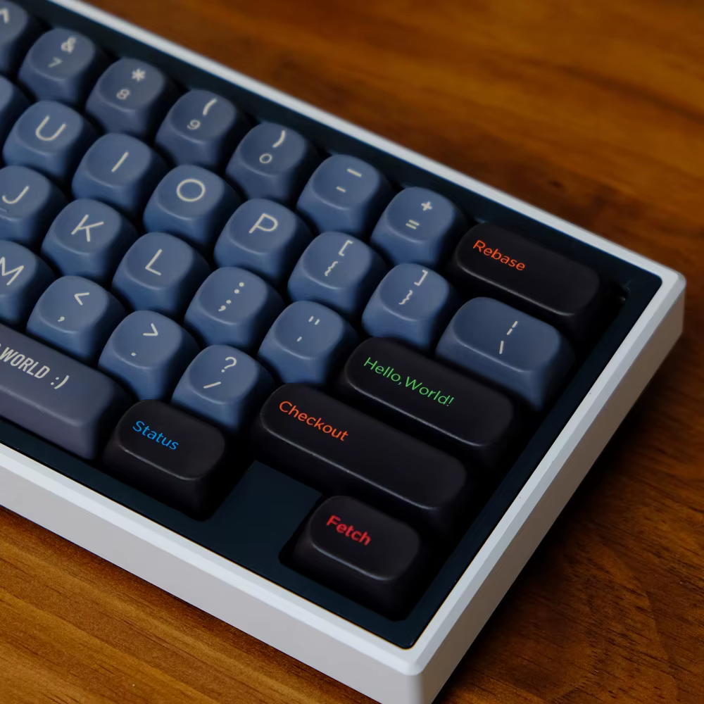 Ejemplo de instalación en un teclado GK61