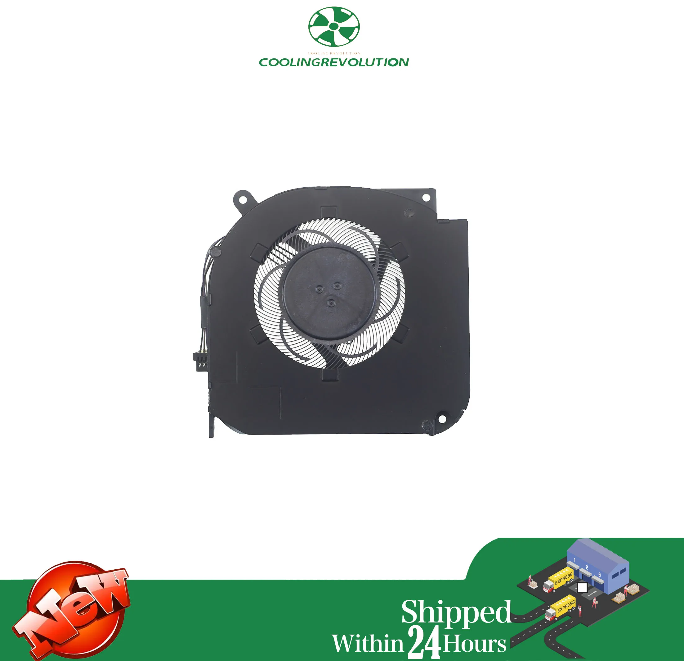 Ventilador de refrigeración de CPU para portátil