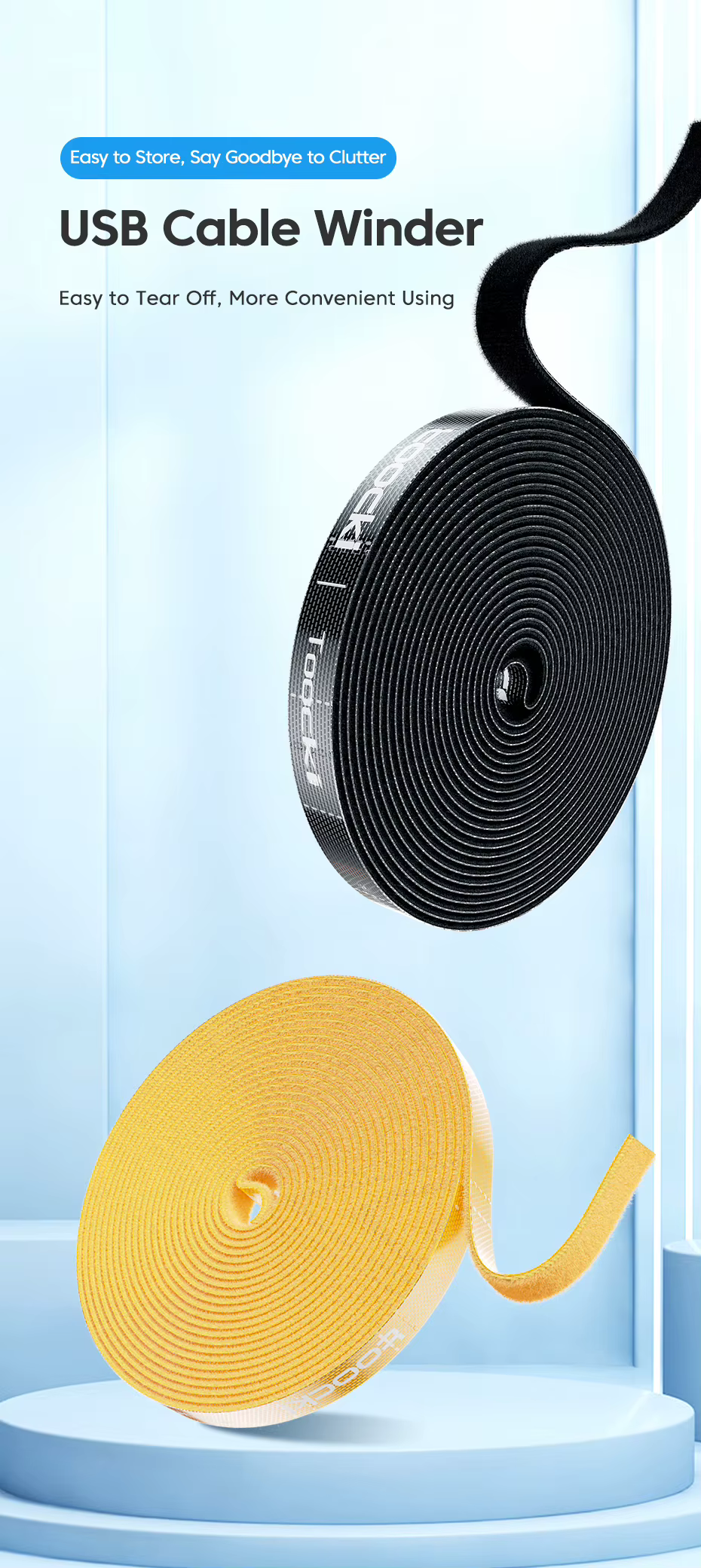 Organizador de cables Toocki de 5 metros