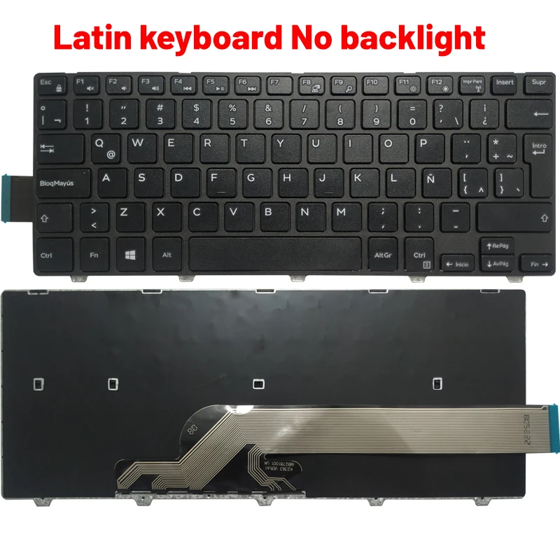 Teclado Dell Inspiron montaje