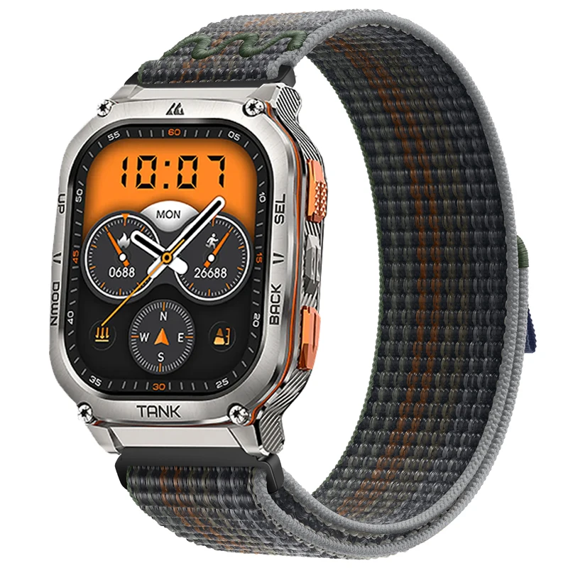 Correa Nailon Bordada Kospet Tank Serie Ultra Pulsera Deportiva - imagen 4