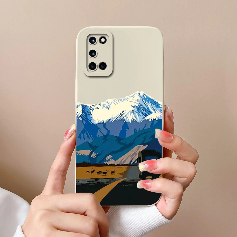 Funda Silicona Líquida Antigolpes para Oppo A52 / A72 / A92 - imagen 5