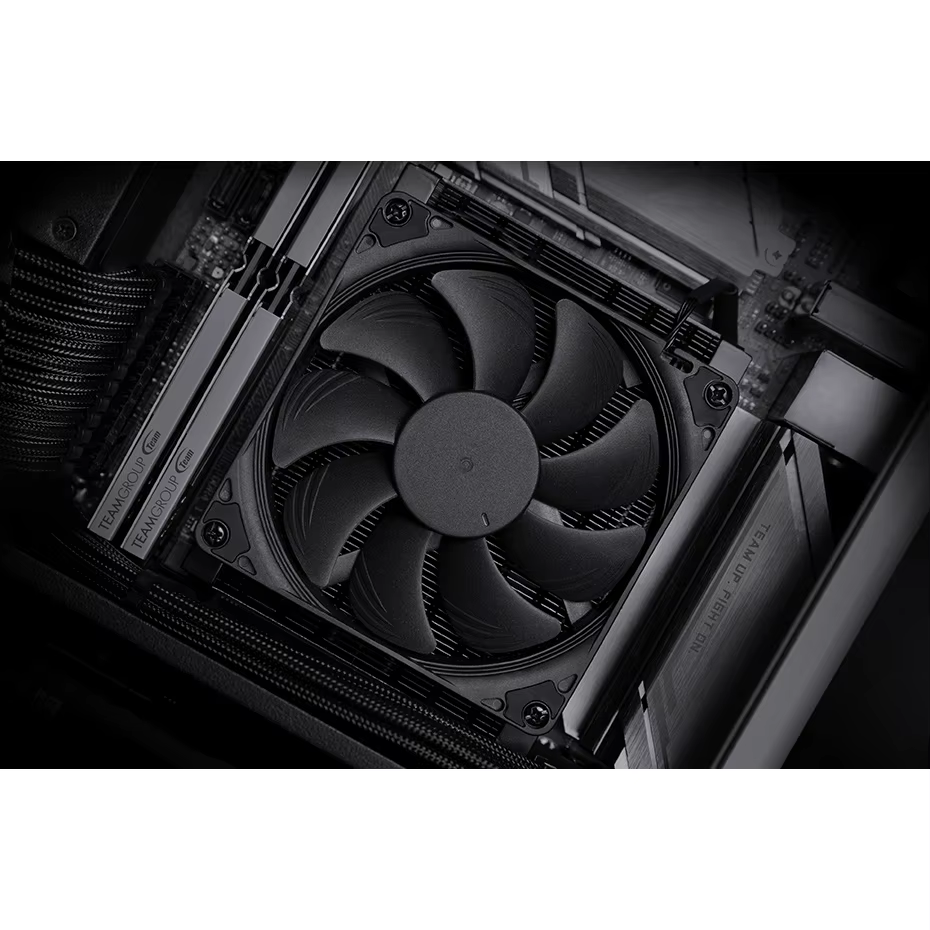 Noctua NH-L9a-AM4 Chromax - Refrigerador CPU Bajo Perfil silIENCIOSO AMD AM4