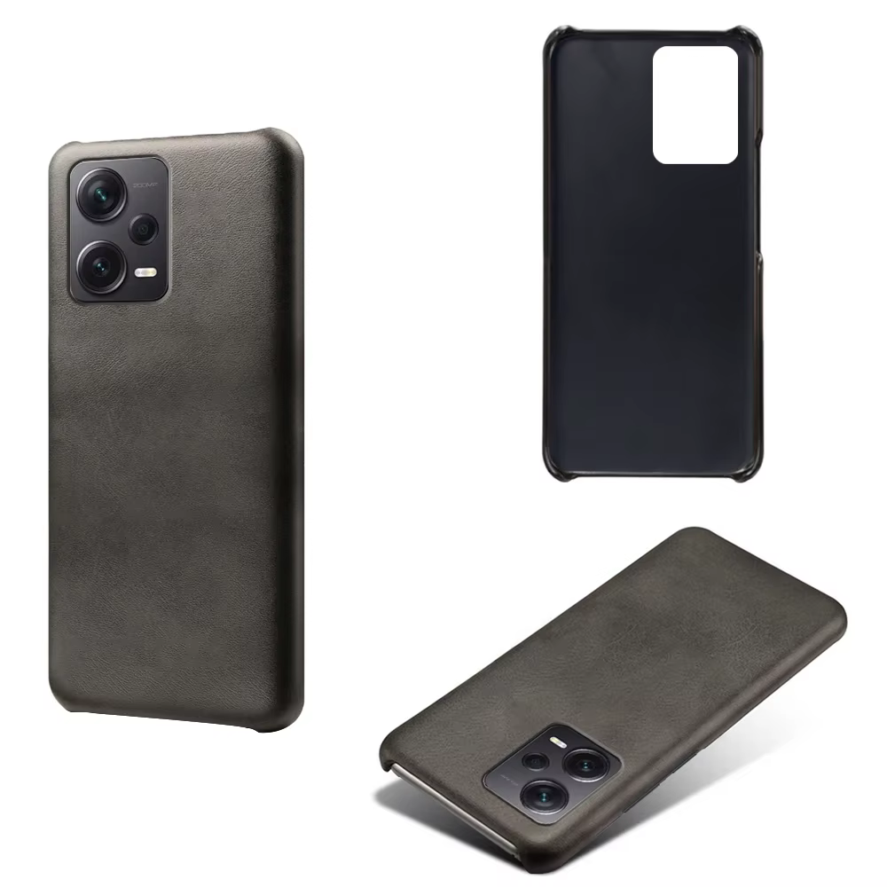 Funda de cuero Redmi Note 12 Pro detalle de acabados