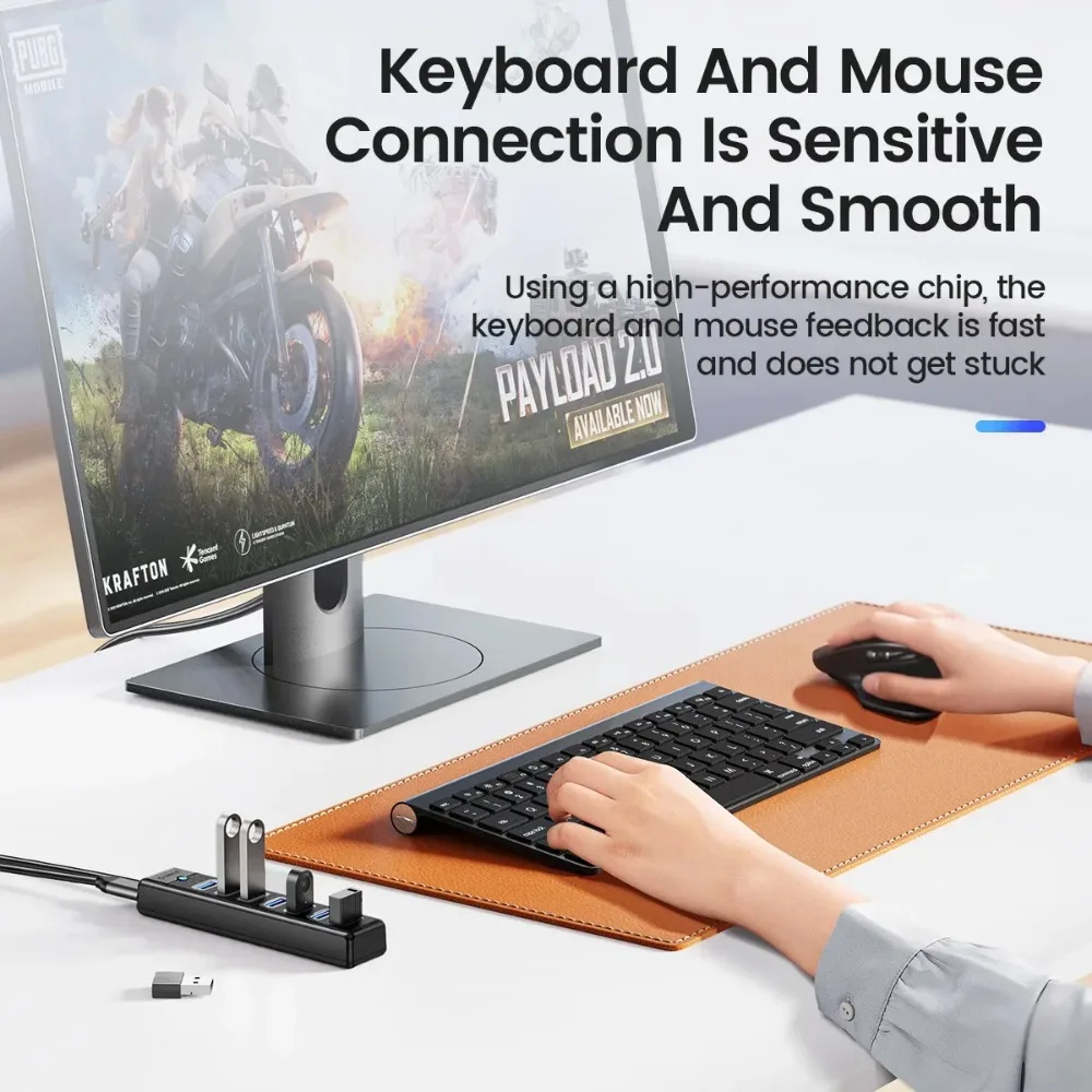 ORICO Hub USB 3.0 Tipo C – Expansión Alta Velocidad para Portátil - imagen 4
