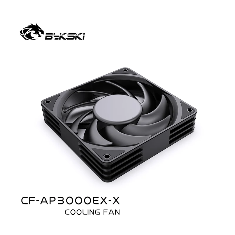 Ventilador 120mm PWM Bykski – Refrigeración Líquida Alta Velocidad - imagen 5
