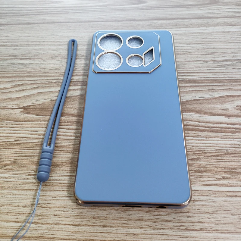 Funda Infinix GT 10 Pro – Carcasa Trasera Suave Cuadrada Lujo - imagen 5