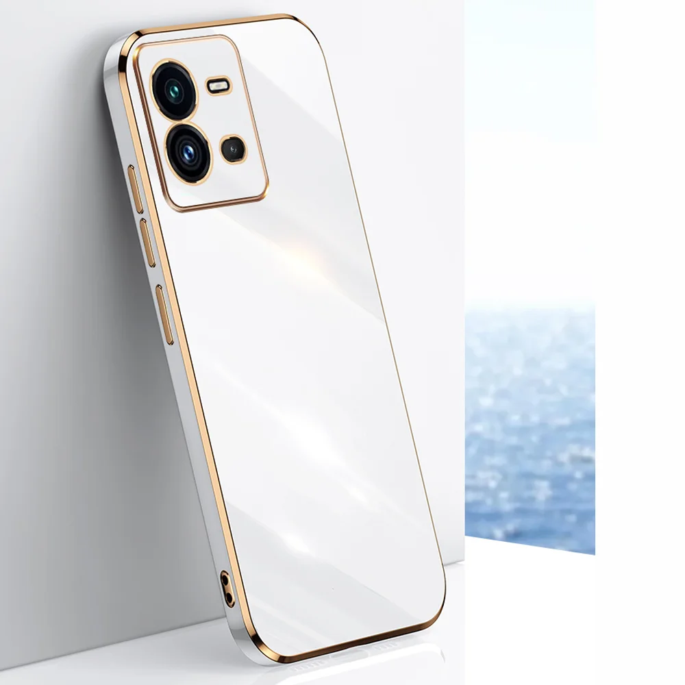 Funda Silicona Vivo chapada lujo Antigolpes Suave - imagen 3