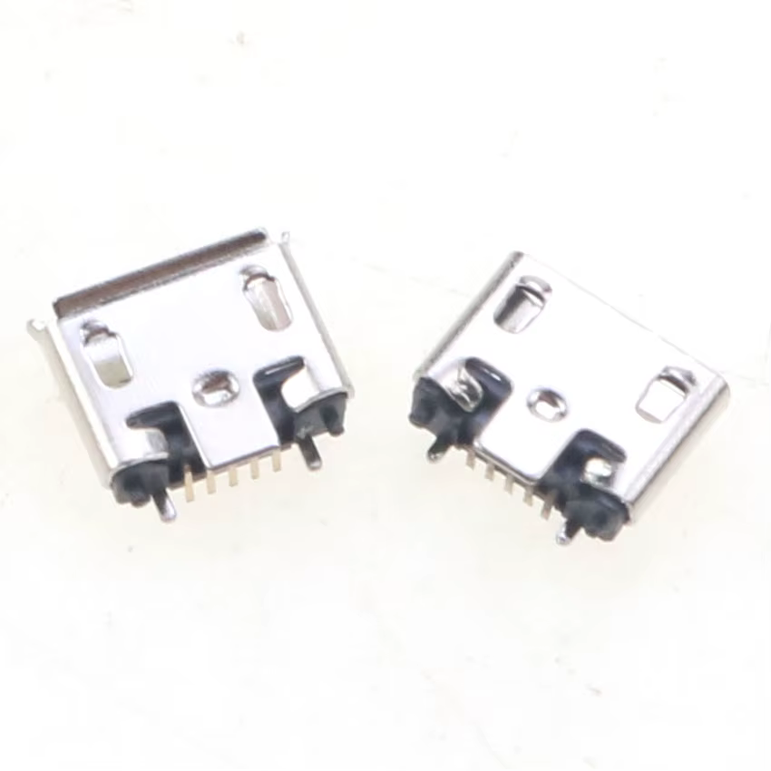 Cltgxdd Conector USB 5P Hembra Vertical 180grados SMT - Antipolvo - imagen 2
