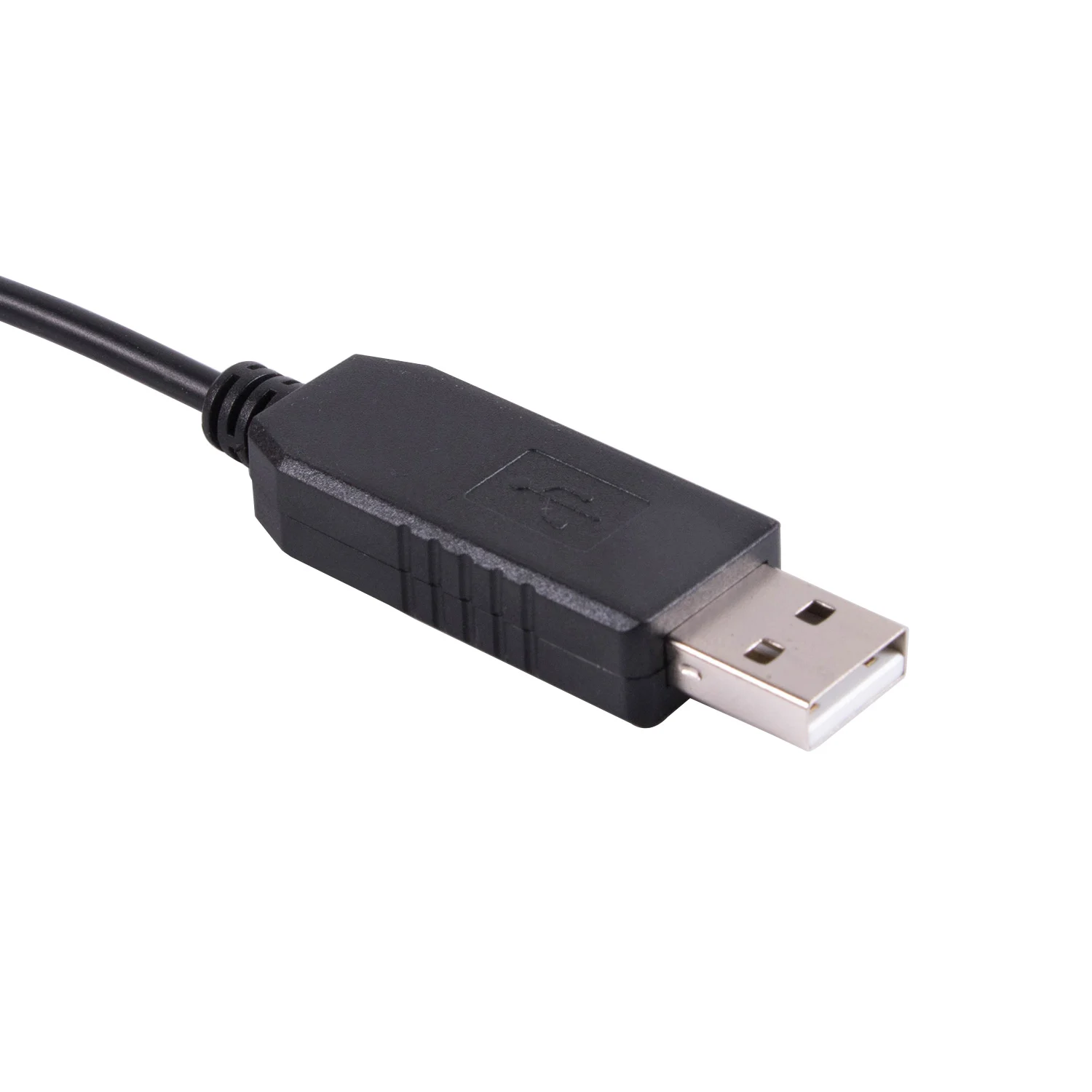 Detalle del conector USB y RS232