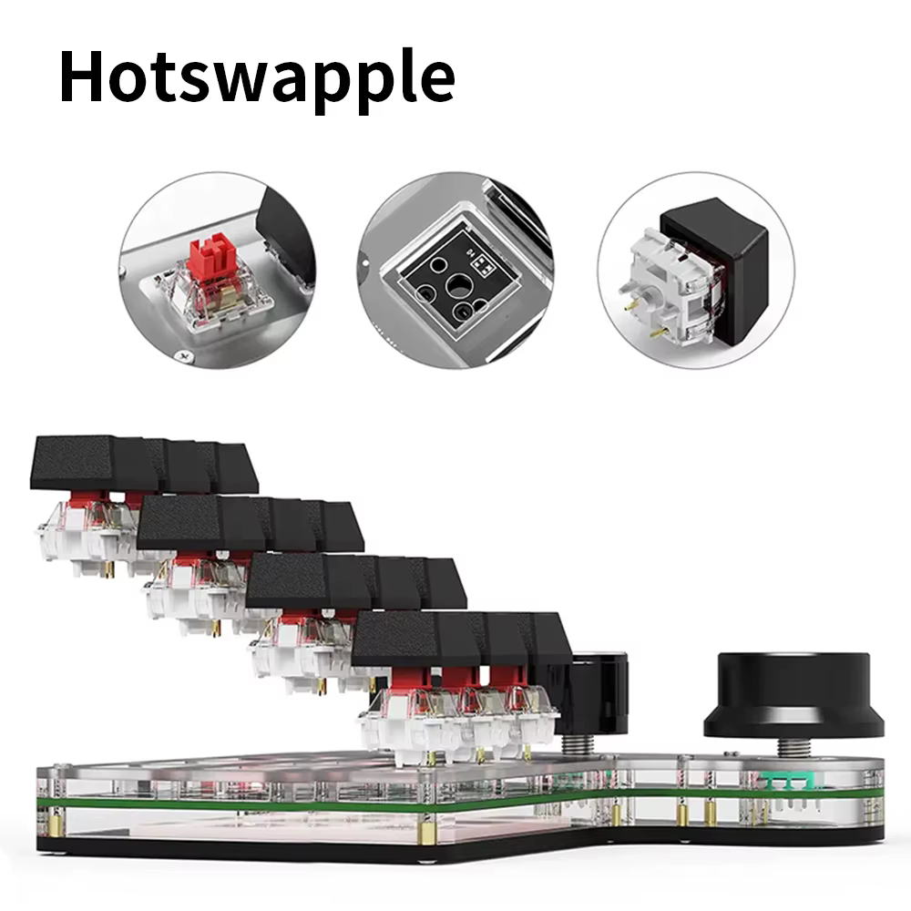 Sistema hotswap del teclado