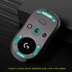 Logitech G Pro Wireless – Patines de Vidrio Templado para Ratón