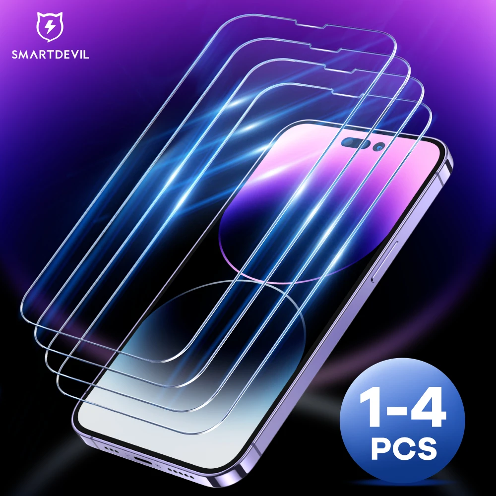 Protector Pantalla iPhone 16 9H SmartDevil Antirrayones