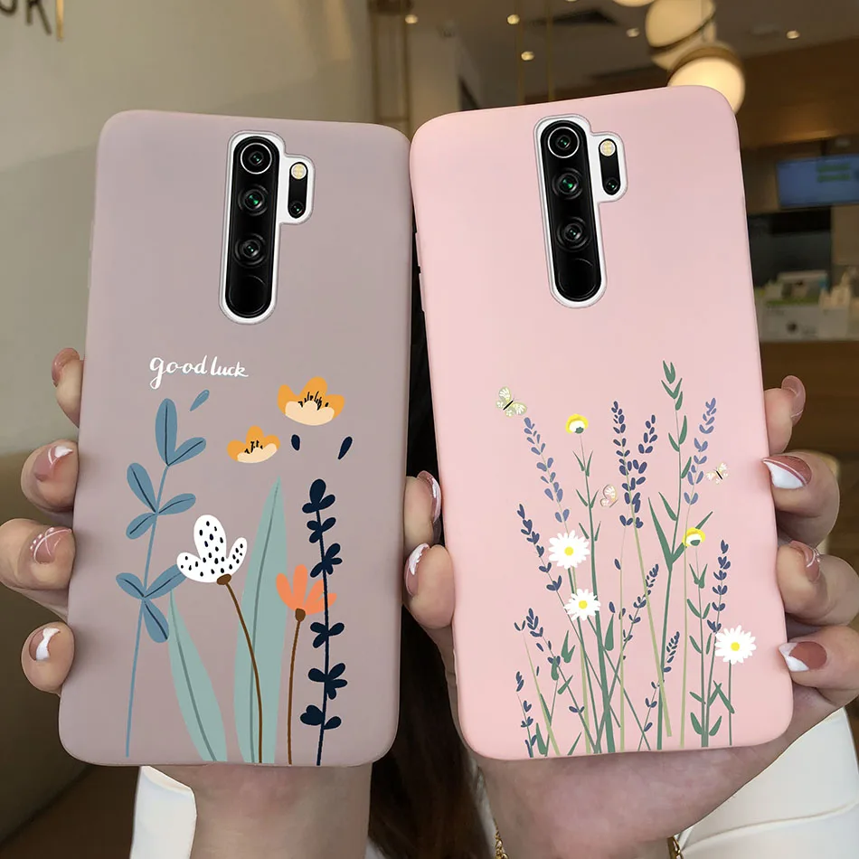 Funda TPU Xiaomi Redmi Note 8 Pro – Diseño Girasol y Mariposa - imagen 4