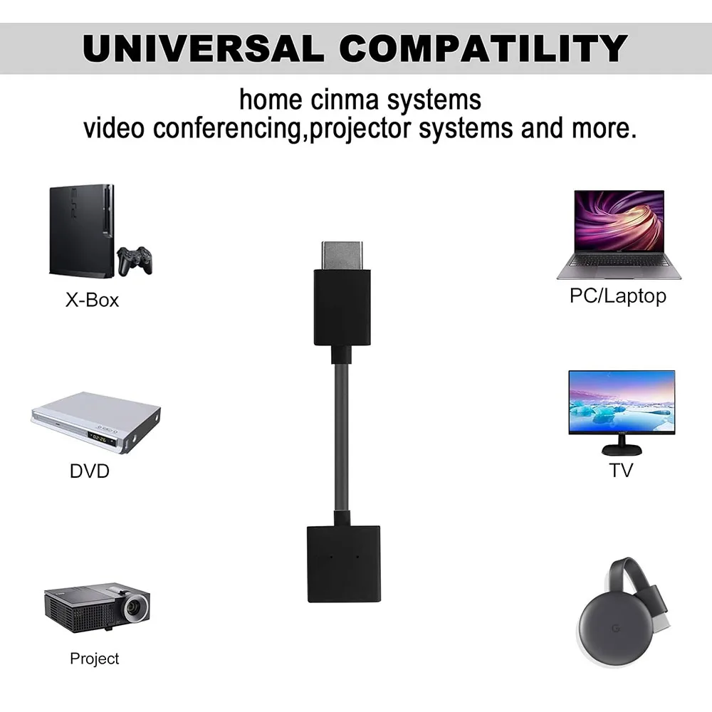 Cable de extensión HDMI HDmatters para 4K 60Hz, con conectores macho a hembra