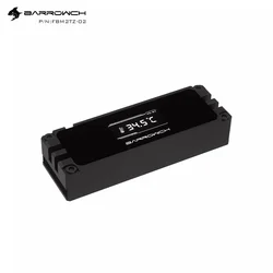 Barrowch Disipador SSD M.2 con pantalla OLED, 2280/22110