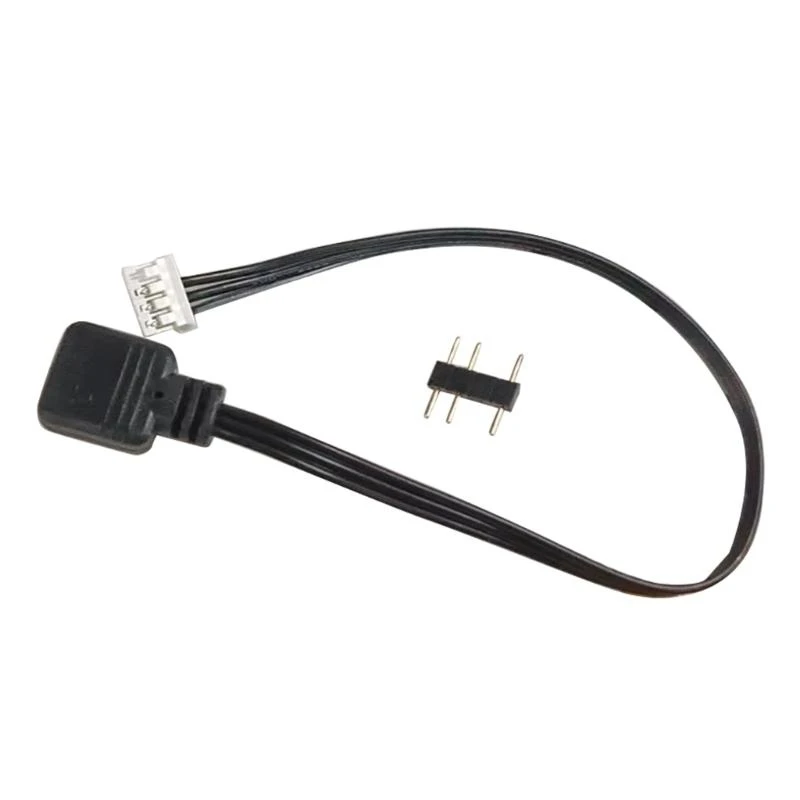 Coolmoon Adaptador ARGB 5V para ventilador 4/6 pines