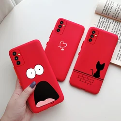 Funda Silicona Samsung Galaxy M23 5G Gato Antigolpes