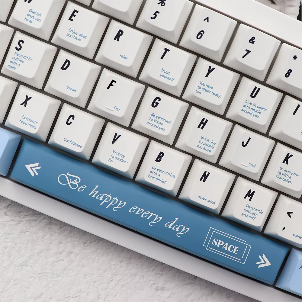 Teclas PBT Hello World 136 para teclado mecánico Cherry MX Pro - imagen 3