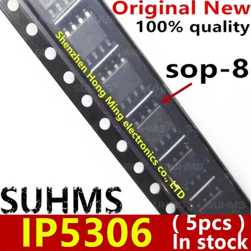 Chip IP5306 vista frontal