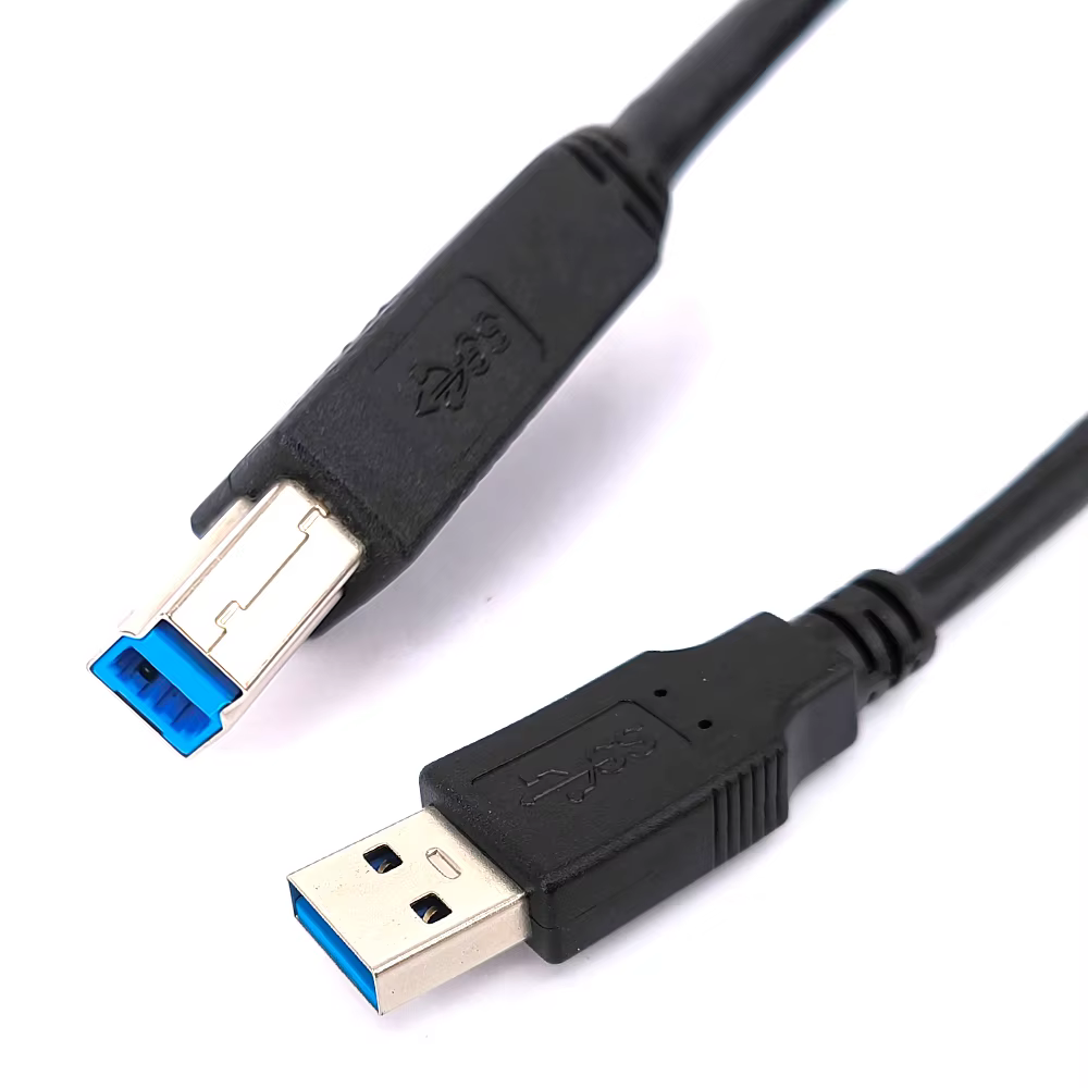 Cable USB 3.0 en uso