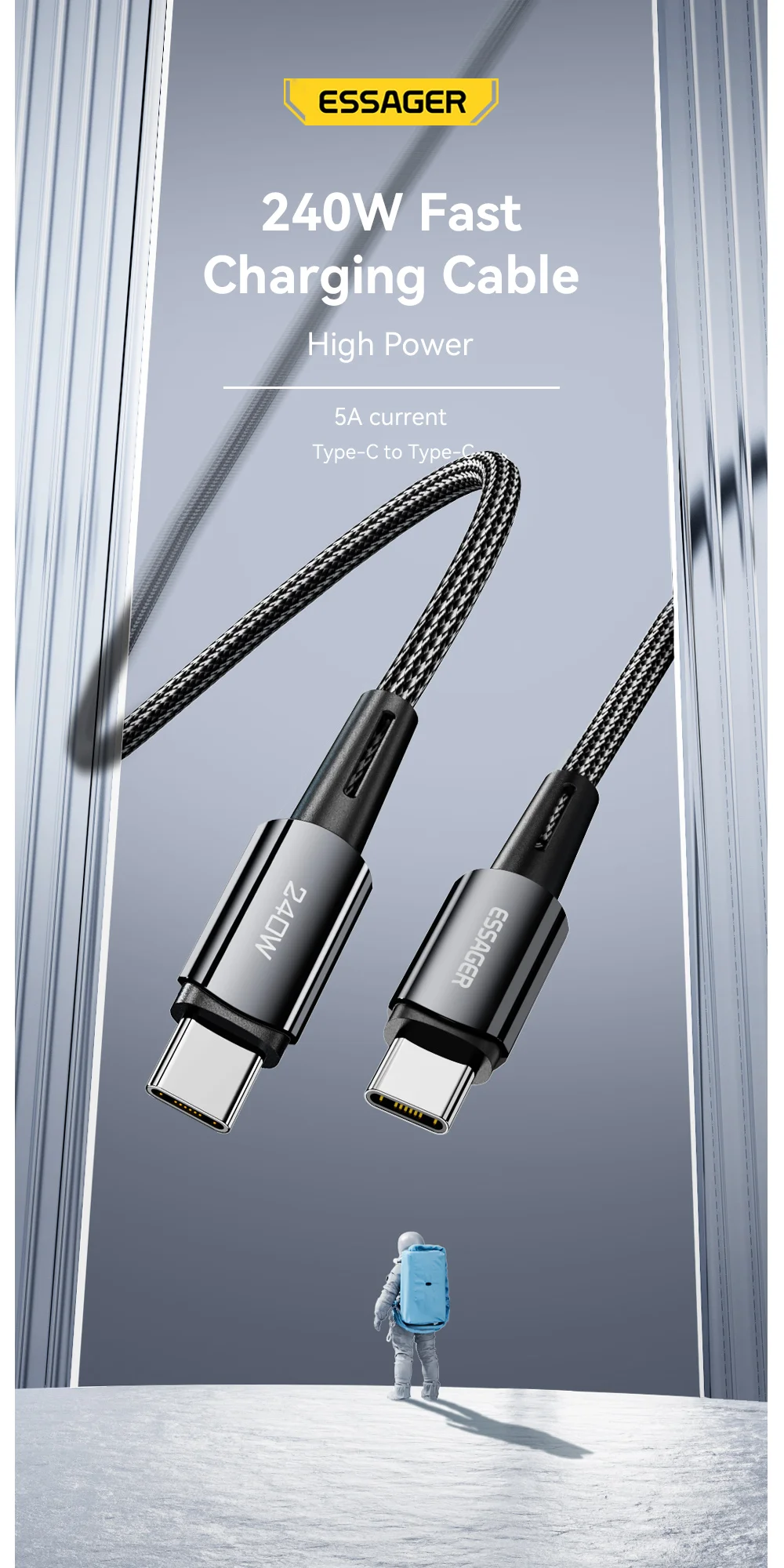 Cable Essager PD 240W - vista general