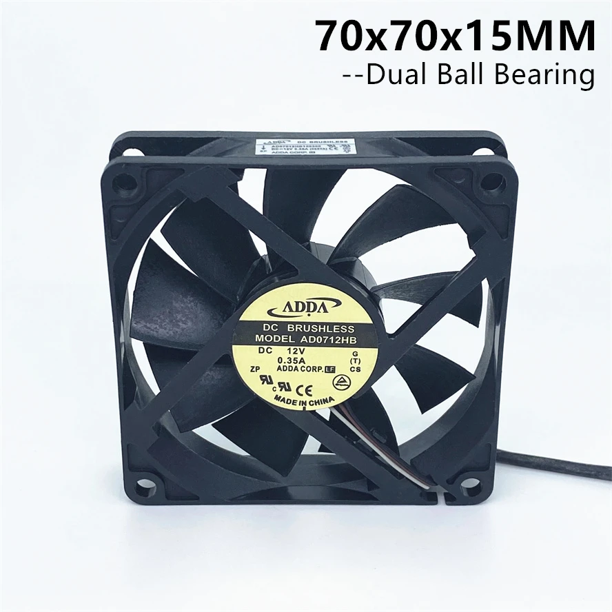 ADDA 7015 Ventilador de Refrigeración para Caja PC