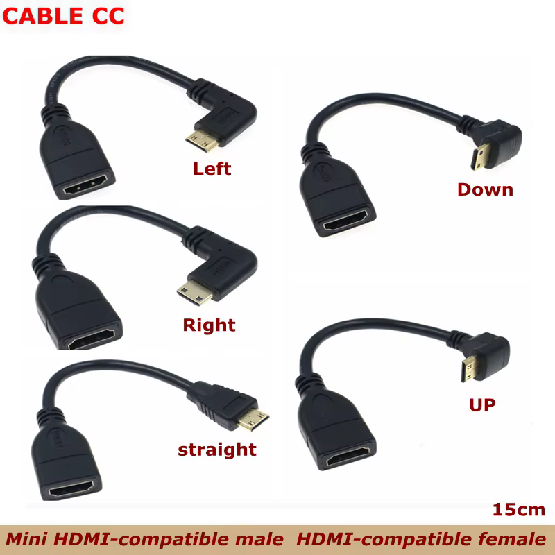 Adaptador Mini HDMI vista frontal