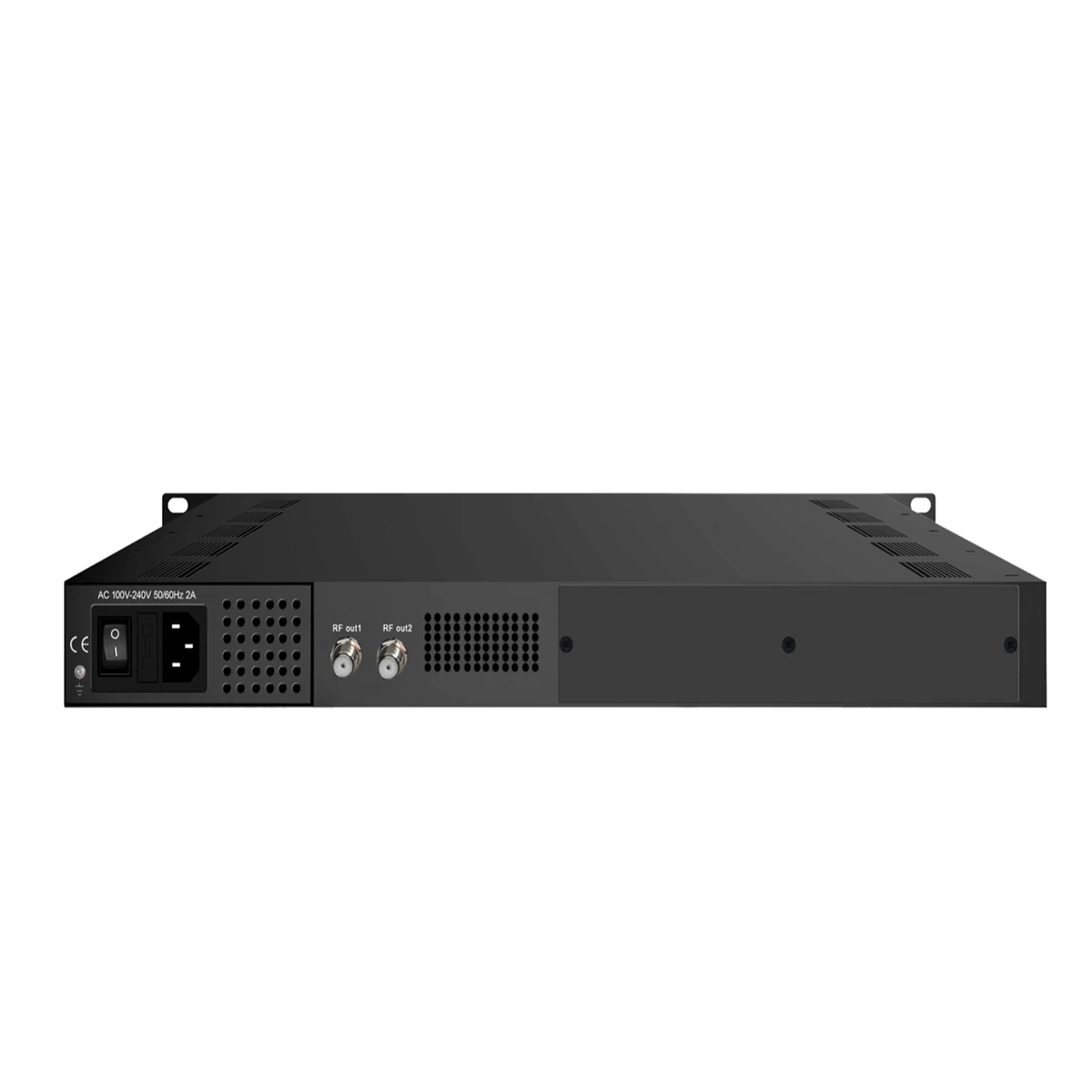 Detalle de modulación/puertos RF para DVB-C