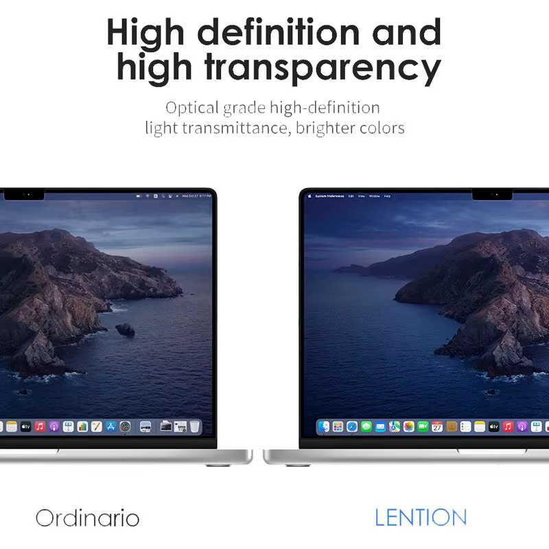 Protector de pantalla MacBook – Película HD transparente - imagen 2