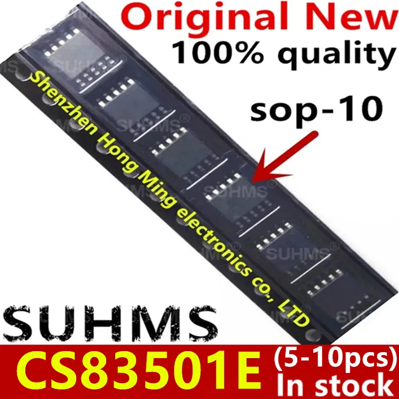 Conjunto de chips CS83501E SOP-10 vista frontal